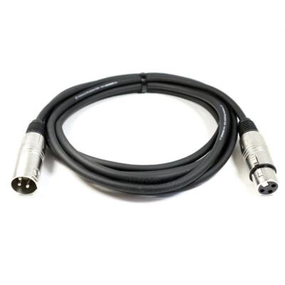 10 m Mikrofonkabel XLR 3-pol XLR m/f Symmetrisch Mikrokabel 3-Pin XLR Kabel 10m