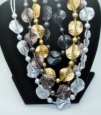 LOT OF 6/12 WINTER COLOR NECKLACE SET FASHION JEWELRY WHOLESALE LOT 2