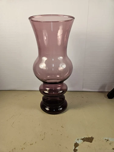 Fantastic Atomic Style MCM Vase Purple/Amythest BLENKO Pilgrim Kanawha Japanese?