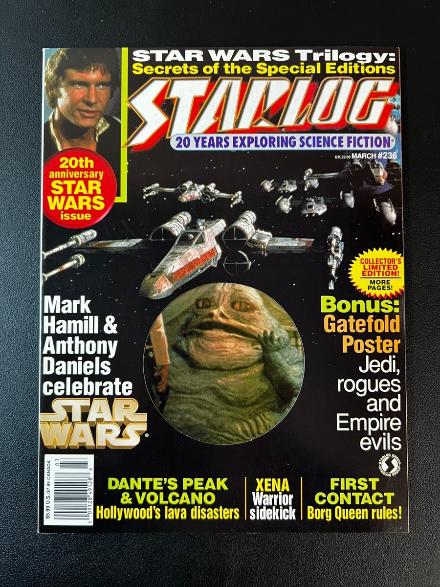 Starlog Magazine - March 1997 Issue 236 w/ Star Wars 20th