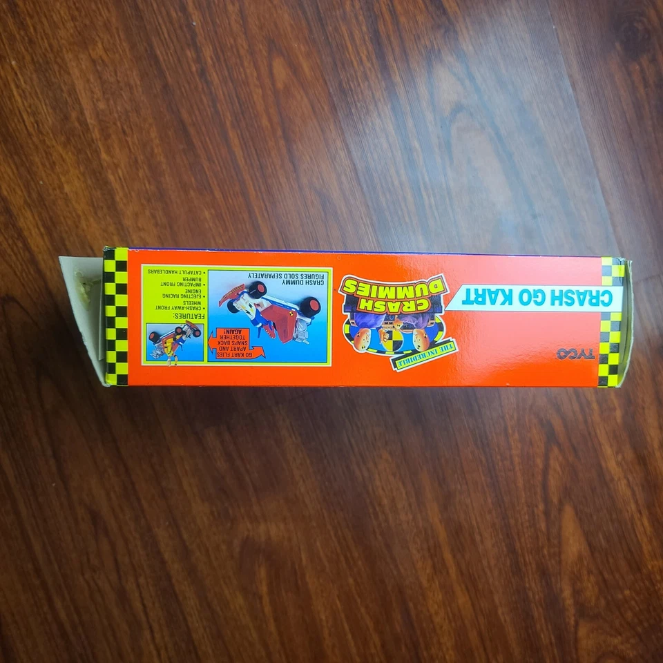 Kart de carreras Crash Dummies RARO SIN USAR, EN CAJA Foto 2 de 3