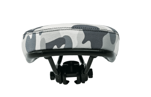 Bike BMX Kids Saddle Camo Dirt Jump Black Grey seat 620 - Picture 5 of 5