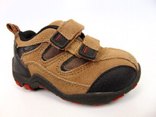Genuine Kids by Oshkosh B'gosh Toddlers Baby Sneakers Size 5 K Taupe Suede, 2317