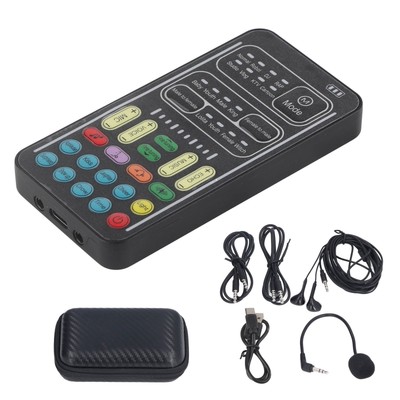 (English Version)Portable Voice Changer Gaming Voice Changer Disguiser Set