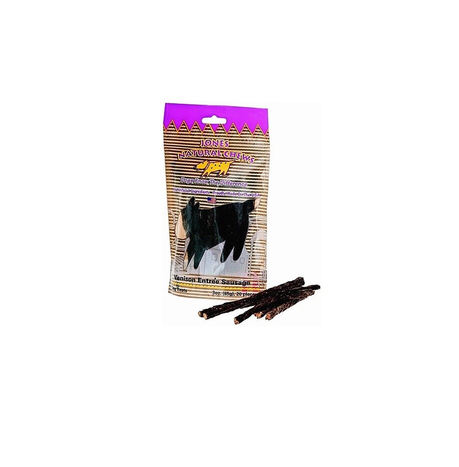 ETTA SAYS! Chew! Crunchy Chews for Dogs Venison Unique Protein Sources 4.5oz