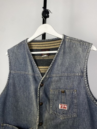 Vintage 80s Diesel Distressed Wash Denim Japan Archive Y2k Men’s M Size - Picture 4 of 13