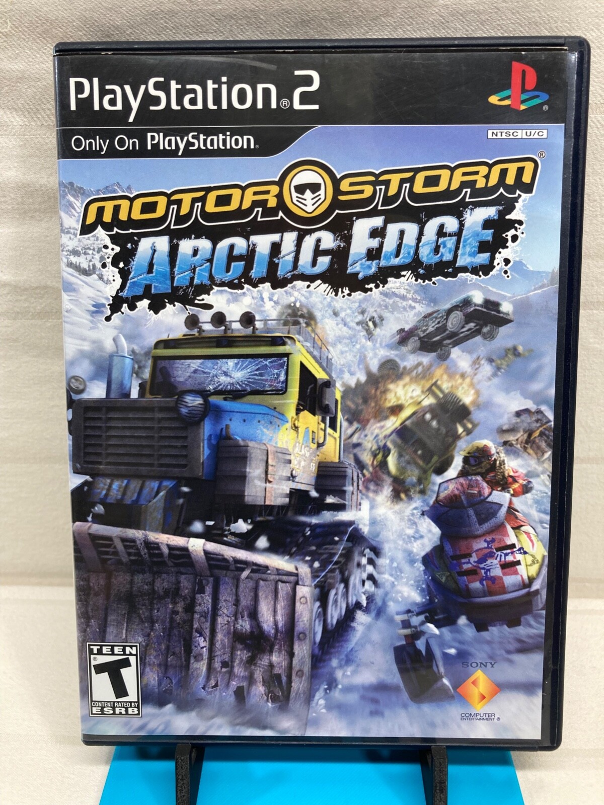 MotorStorm Arctic Edge PS2 Racing Game CIB W/Manual GREAT SHAPE
