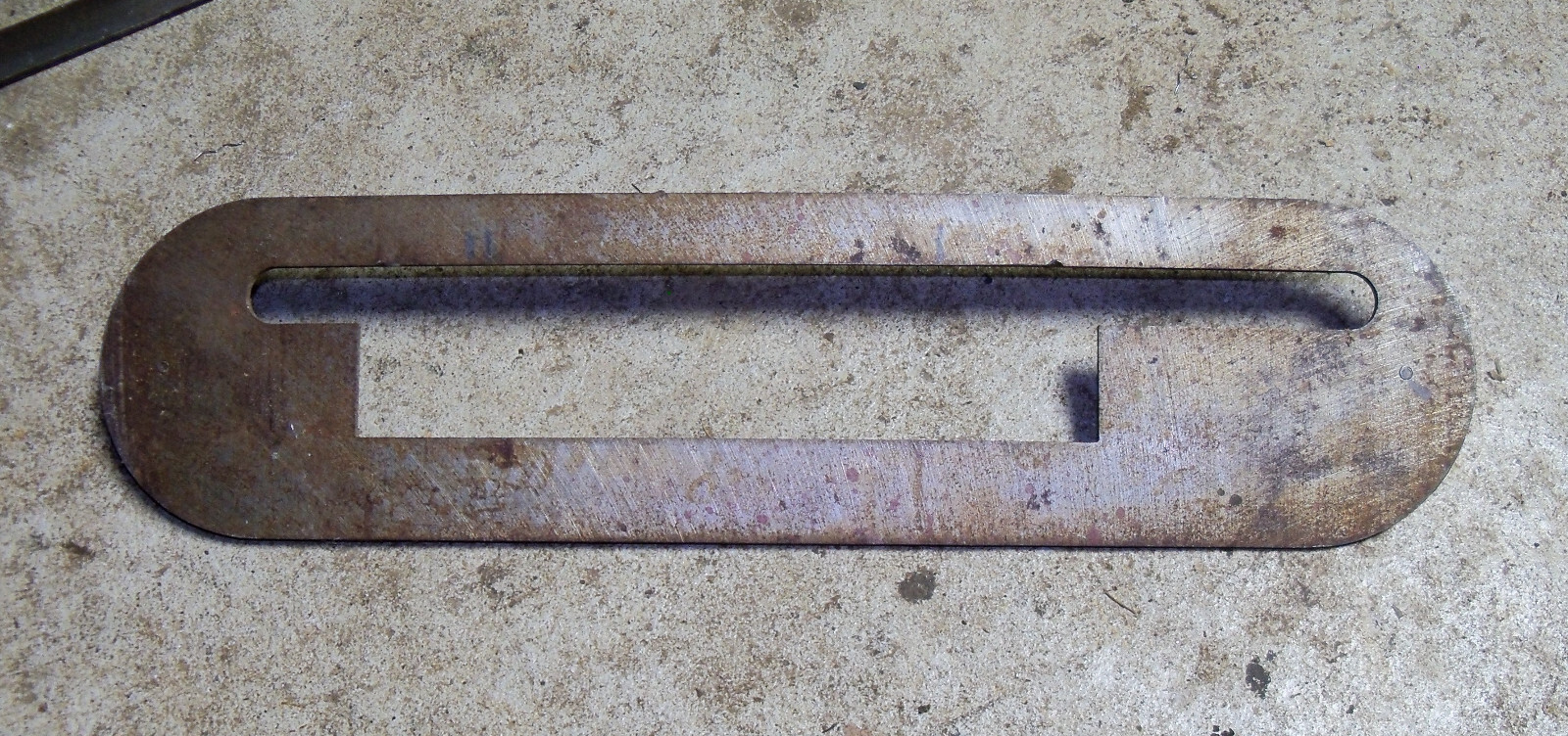 Craftsman 103 8" Table Saw DADO Throat Insert Plate King Seeley 12 X 3