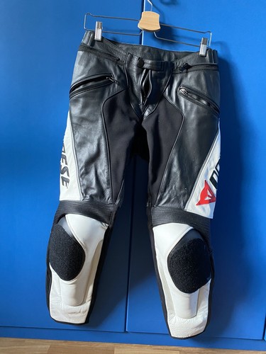 Dainese Delta Pro c2 Tg. 48 Pantaloni Da Moto In Pelle Uomo | eBay