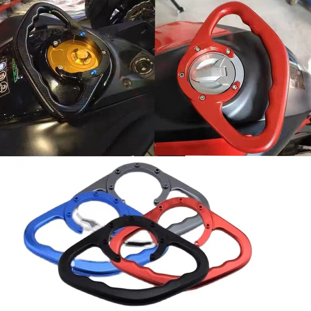 Maniglia Serbatoio Per Moto Yamaha - Per Modelli FZ, MT, YZF-R, Design Ergonomico, Colore Blu - Foto 5