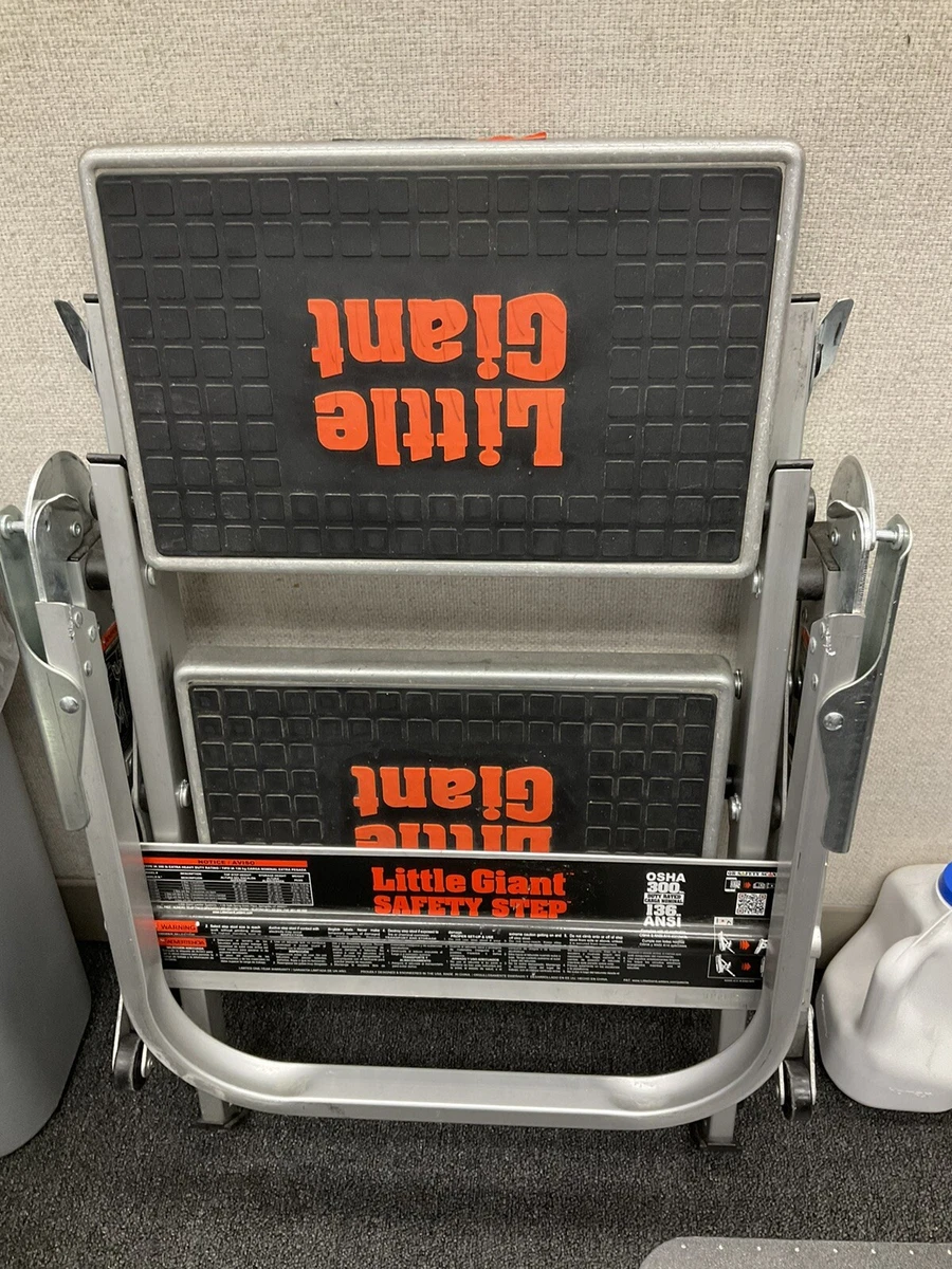 Little Giant Ladders Safety Step M3 3Step 300lb Capacity, 56 OFF