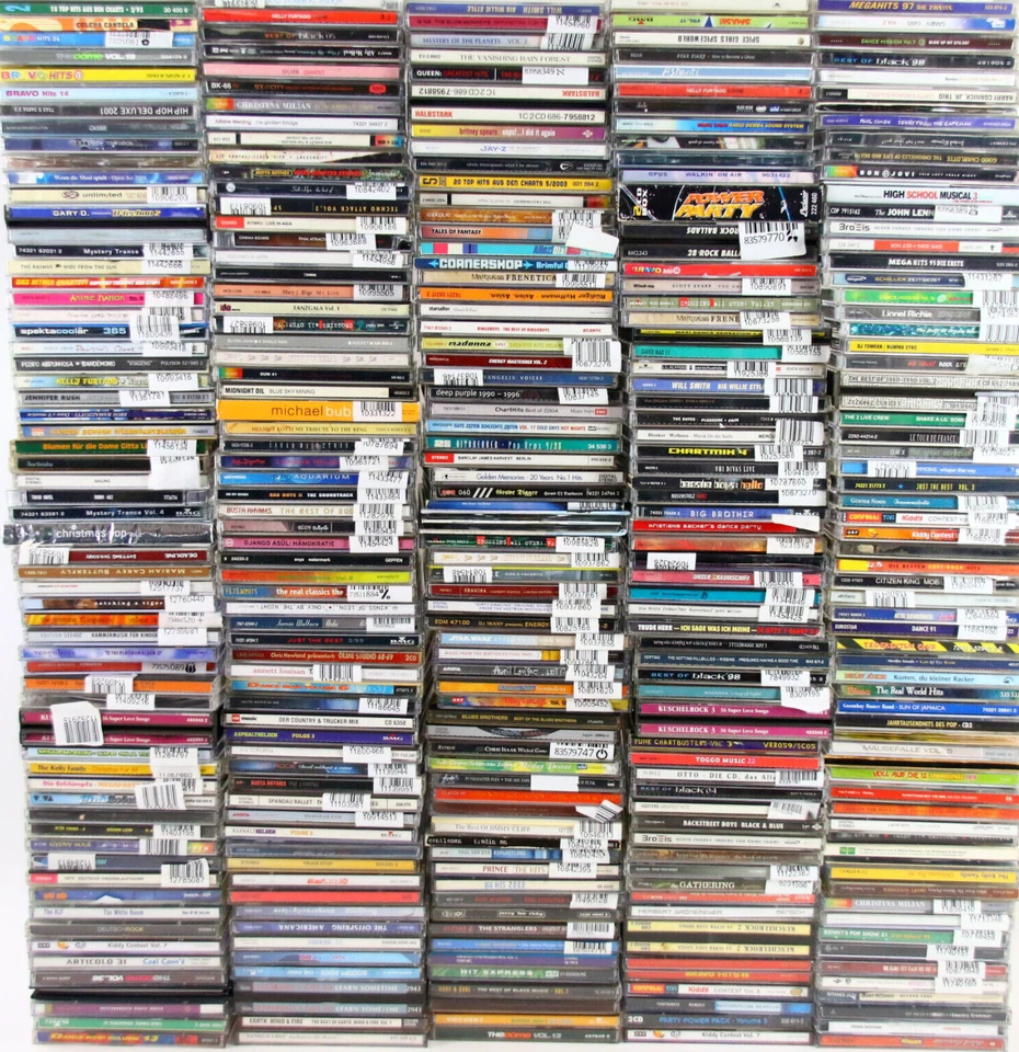 200 Stück Musik CD 100 Maxi 100 Alben Sammlung Konvolut Music Paket Verschiedene - Bild 3 von 4