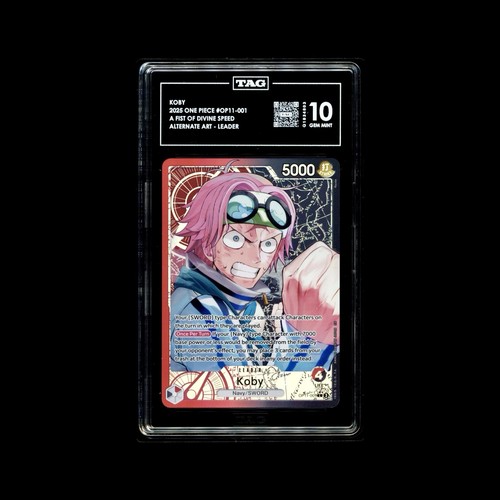 Koby (Alternate Art) graded TAG 10 for sale on eBay