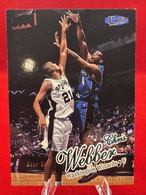 1997-98 Fleer Ultra - Chris Webber #212 Washington Wizards. *B9