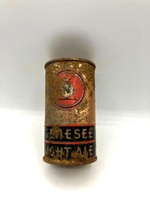 Rare 12oz  * GENESEE LIGHT ALE * (OI & IRTP) Flat Top Beer Can Genesee Rochester