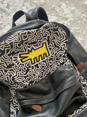 *RARE* Coach X Keith Haring Barking Dog Mini Backpack COACH X KEITH HARING BARKING DOG MINI CHARLIE BACKPACK  main image 2