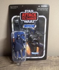 Star Wars Vintage Collection Jango Fett VC34 Unpunched - New - Damaged Card