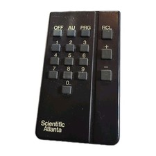 Scientific Atlanta 8550-175 Cable Box Remote Control - Black - Vintage