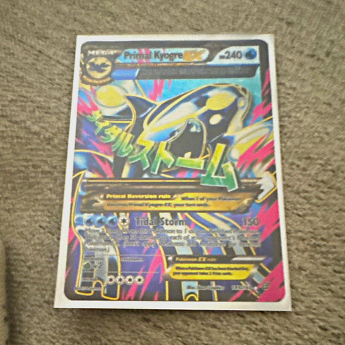 The Pokemon Company Primal Kyogre EX 96/98 XY Primal Clash Full Art Holo
