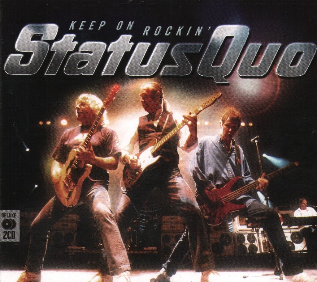 Status Quo Keep On Rockin' double CD UK Music Club Deluxe 2005 2CD set with