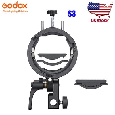 GODOX S3 Bowens Mount Flash Bracket for V100/V1Pro/V1/V860III/AD300/AD200/AD100