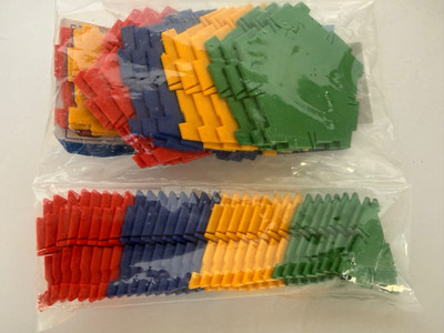 Polydron Squares 52 PCs NEW Sealed STEM Classroom Manipulative