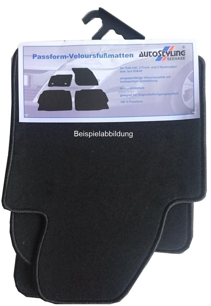 Velour-Fußmatten für Fiat Punto Bj.1994 bis Bj.1999