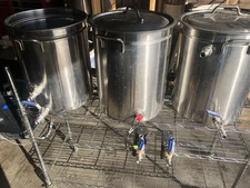 EHERMS Electric All Grain 5 Gallon Brewing System With Hoses And Fittings