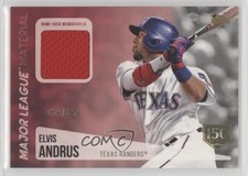 2019 Topps Major League Material Relics 150th Anniversary /150 Elvis Andrus 1e15