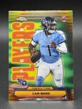 Cam Ward 2025 Topps Chrome Football Power Players Rookie PP-8 Tennessee Titans
