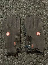 Das Original Outdoor Fleece Handschuhe Herren klein schwarz Windstopper MADE IN USA