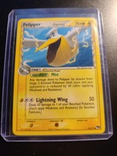 POKEMON CARD - PELIPPER RARE 14/17 POP SERIES 5