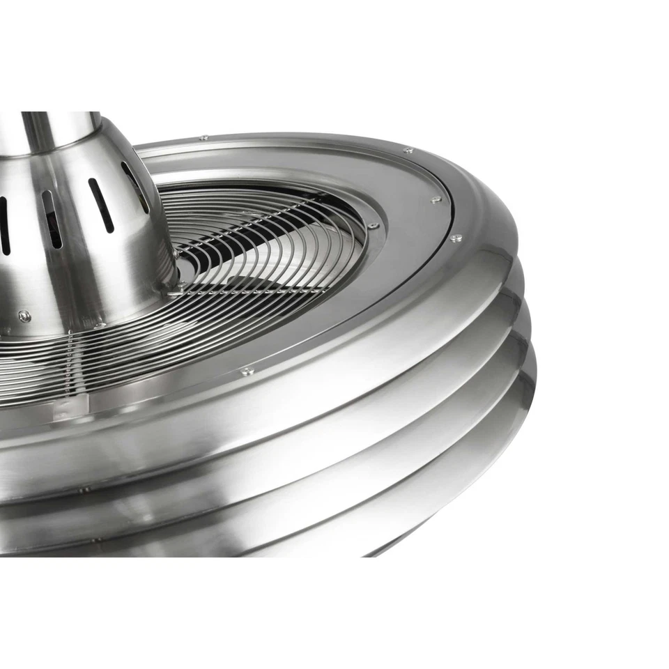 Progress Lighting Sanford 24 Sanford 22-7/8" 3 Blade Indoor / - Nickel - Image 3 of 4