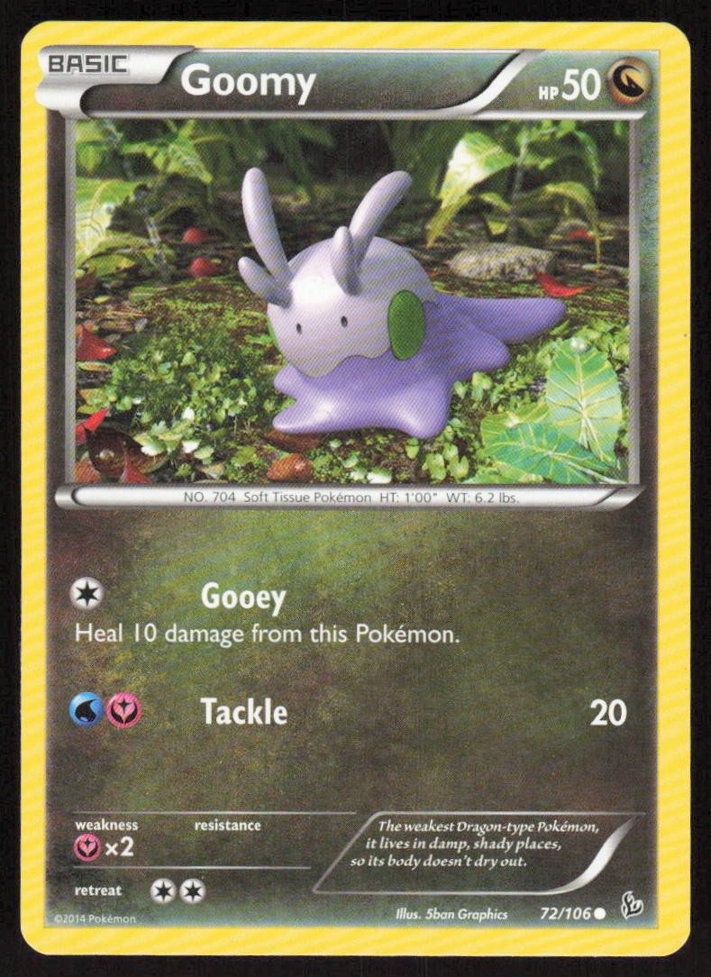 Pokemon Goomy Common 72/106 XY - Flashfire LP