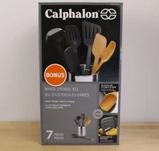 Calphalon 7-Piece Mixed Kitchen Utensil Set 1881040 - NEW