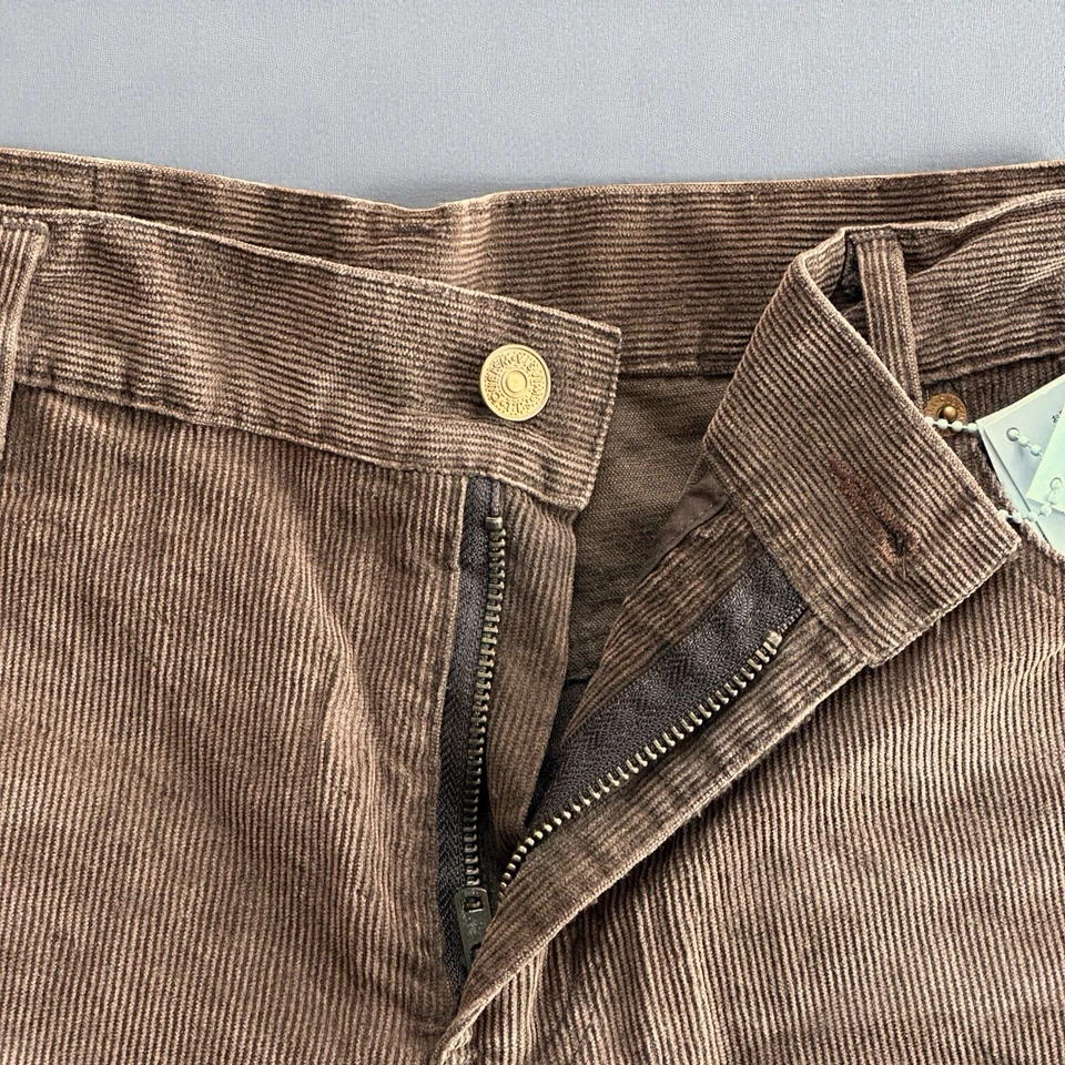 Visvim Corduroy Paint-Dot Shorts — Brown — Size ~34 - Image 3 of 4