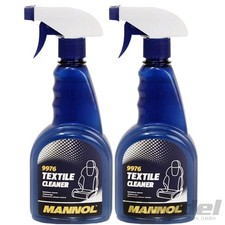 2x MANNOL 500ml TEXTILE CLEANER SITZ& POLSTER REINIGER FUßMATTEN REINIGUNG SITZE