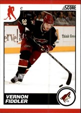 2010-11 Score #371 Vernon Fiddler - HKY