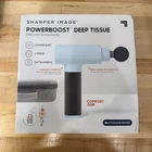 Sharper Image Powerboost Deep Tissue Massage Gun - Black (1015817)