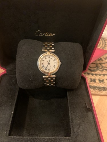 Cartier Panthere Vendome LM Steel Gold Quartz Wrirstwatvh Ladies Watch