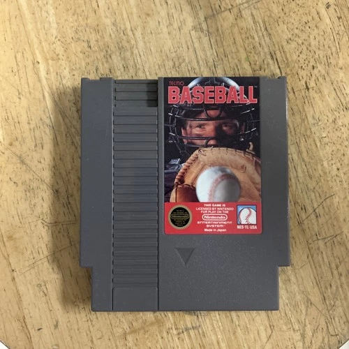 Tecmo Baseball (Nintendo Entertainment System, 1989) NES Tested Works Authentic