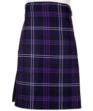 Heritage of Scotland Men's Gent's Purple Tartan Party Kilt Size 30-32 NWT
