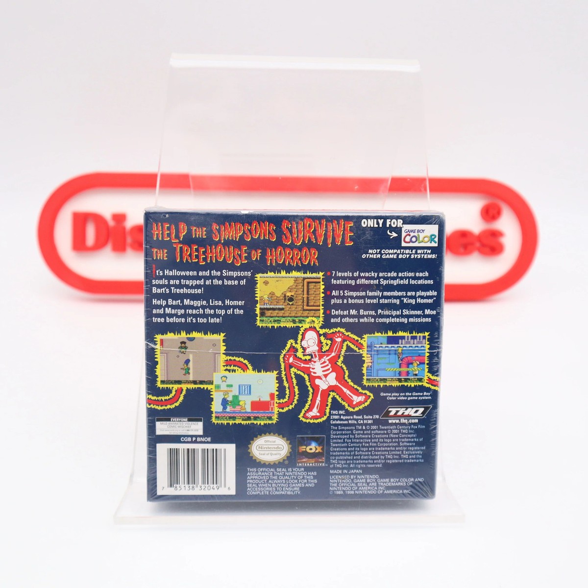 Simpsons: Night of the Living Treehouse of Horror (Nintendo Game