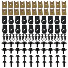 Comprehensive 100PCS Fastener Kit for Engine Under Cover and Splash Shields