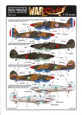 Kits World Decals 1/72 HAWKER HURRICANE Fighter Foreign Operators