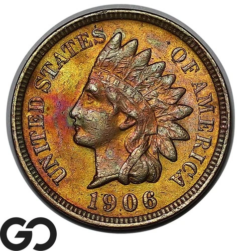 1906 Indian Head Cent Penny, Album Toner