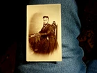SHARP---1860S-CIVIL WAR- CDV PHOTO.