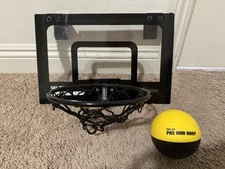 SKLZ Pro Mini Indoor Basketball Hoop Over-The-Door, Portable With Protective Pad