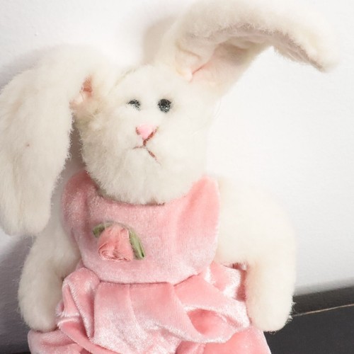 TY Vintage 1993 Sara the Bunny Plush Jointed Beanie Beanbag Easter Rabbit - Picture 2 of 6