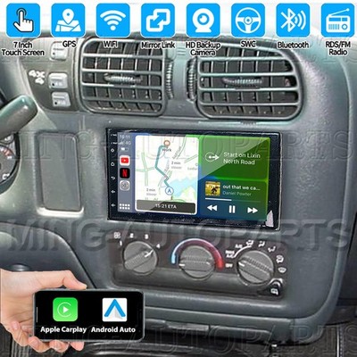 For 2003-2006 Chevrolet S10 7'' Carplay Radio Android 15 DSP Head Units Wifi AHD